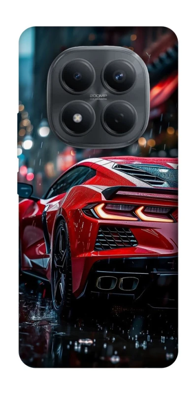 Чехол на Xiaomi Redmi Note 15 Pro 4G Red sports car фото 1 из 1
