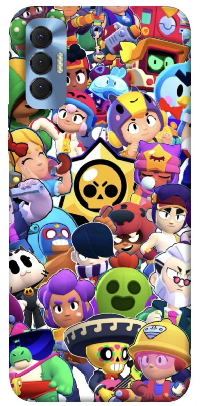 Чехол на TECNO Spark 8P Brawl Stars ver.5 фото 1 из 1