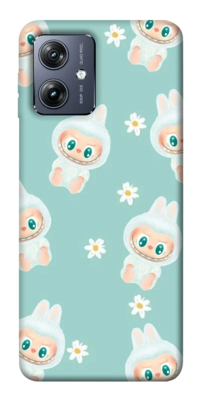 Чохол на Motorola Moto G54 Labubu Green фото 1 з 1