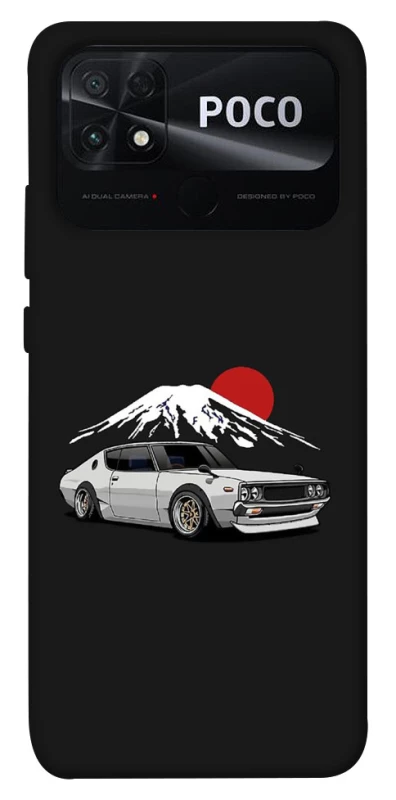 Чехол на Xiaomi Poco C40 Машина аниме фото 1 из 1