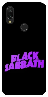 Чехол на Xiaomi Redmi 7 Black Sabbath logo ver.1 фото 1 из 1