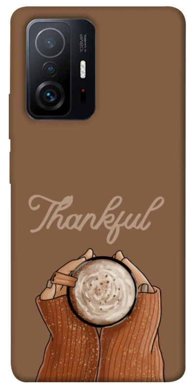 Чохол на Xiaomi 11T / 11T Pro Thankful coffee фото 1 з 1