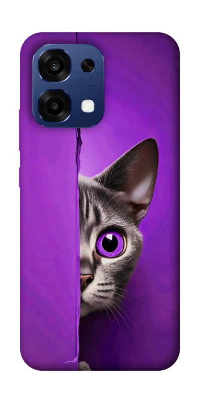 Чохол на Oppo A6 Pro 4G/5G Кіт-підглядач фото 1 з 2