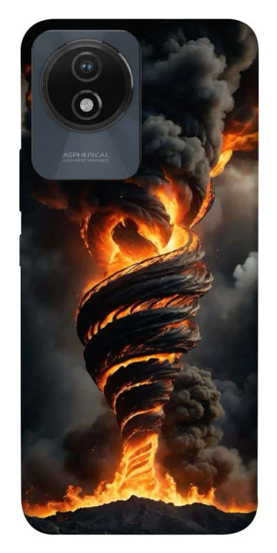 Чохол на Vivo Y02 Вогняний торнадо фото 1 з 1