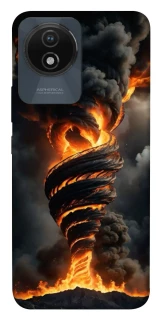 Чехол на Vivo Y02 Огненный торнадо фото 1 из 1