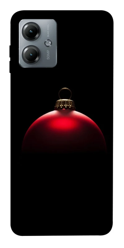 Чохол на Motorola Moto G14 Christmas bauble фото 1 з 1