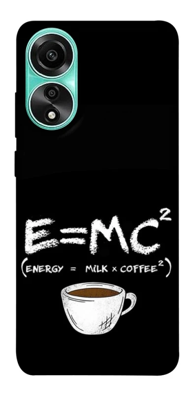 Чохол на Oppo A78 4G Coffee formula фото 1 з 1