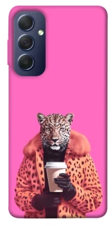 Чехол на Samsung Galaxy M54 5G Леопард с кофе фото 1 из 1