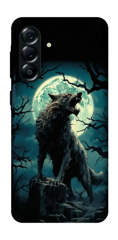 Чохол на Samsung Galaxy A57 5G Вовк під місяцем фото 1 з 1