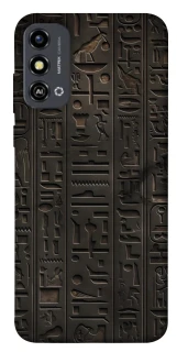 Чехол на ZTE Blade A53 Hieroglyphs фото 1 из 1