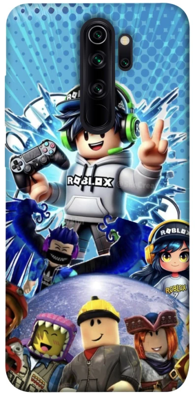 Чехол на Xiaomi Redmi Note 8 Pro Roblox collage ver.3 фото 1 из 1