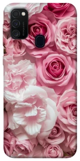 Чехол на Samsung Galaxy M21 Розовые цветы фото 1 из 1