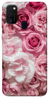 Чохол на Samsung Galaxy M30s / M21 Рожеві Квіти фото 1 з 1