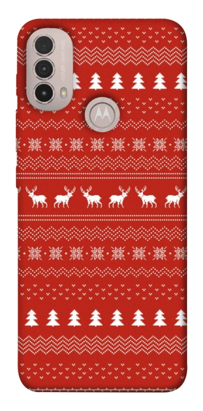 Чохол на Motorola Moto E40 Новорічний v12 фото 1 з 1