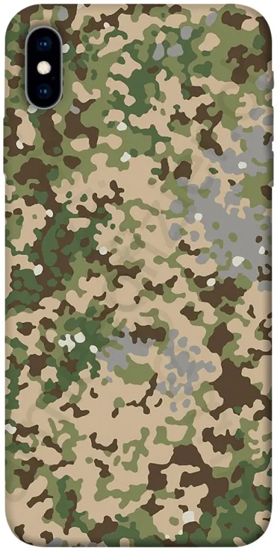 Чохол на Apple iPhone X (5.8") camouflage v5 фото 1 з 1