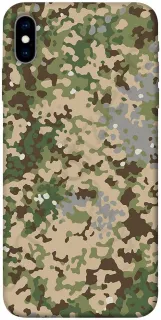 Чохол на Apple iPhone X (5.8") camouflage v5 фото 1 з 1
