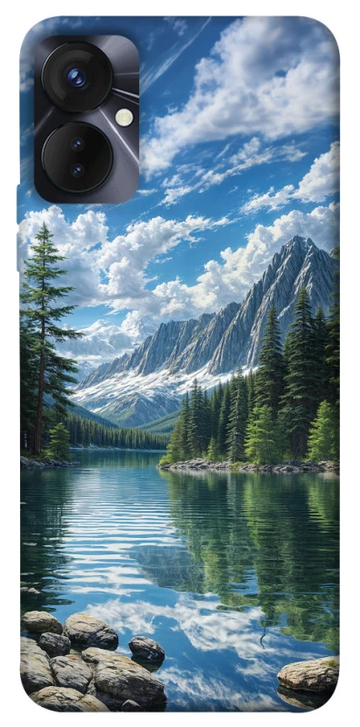 Чехол на TECNO Spark 9 Pro (KH7n) River in the mountains фото 1 из 1