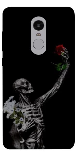 Чехол на Xiaomi Redmi Note 4X / Note 4 (Snapdragon) Skeleton vs Rose фото 1 из 1