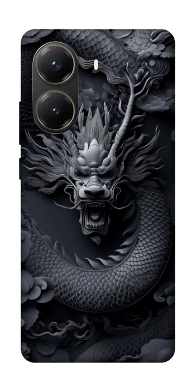 Чохол на Xiaomi Poco X6 Pro black dragon фото 1 з 1