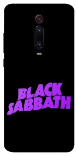 Чехол на Xiaomi Redmi K20 / K20 Pro / Mi9T / Mi9T Pro Black Sabbath logo ver.1 фото 1 из 1