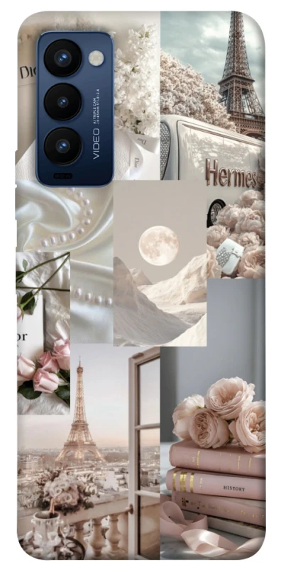 Чехол на TECNO Camon 18 Fashion collage ver.6 фото 1 из 1