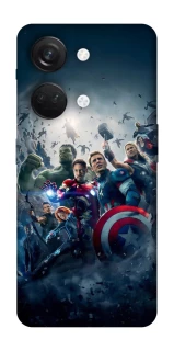 Чехол на OnePlus Nord 3 Marvel heroes фото 1 из 1