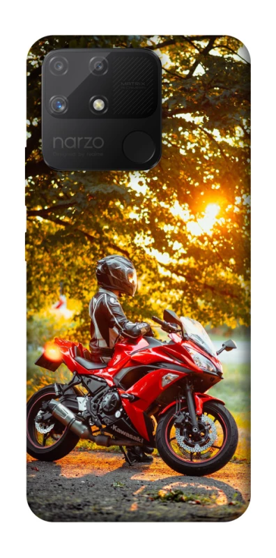 Чехол на Realme Narzo 50A Лучи заката фото 1 из 1