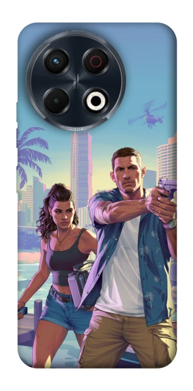 Чехол на TECNO Spark 30 Pro (KL7) GTA фото 1 из 1
