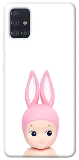 Чехол на Samsung Galaxy A51 Minimal Bunny Peek фото 1 из 1