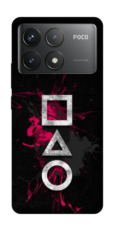 Чохол на Xiaomi Poco F6 Pro Square Sentence фото 1 з 1