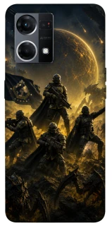 Чохол на Oppo Reno 7 4G HELLDIVERS ver.2 фото 1 з 1