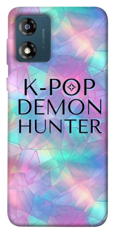 Чохол на Motorola Moto E13 K-Pop Demon Hunters Logo фото 1 з 1