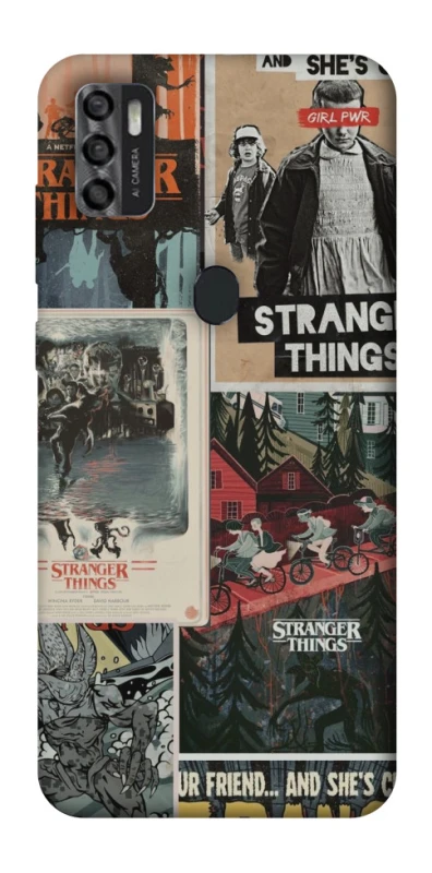 Чехол на ZTE Blade A7s (2020) Stranger Things ver.15 фото 1 из 1