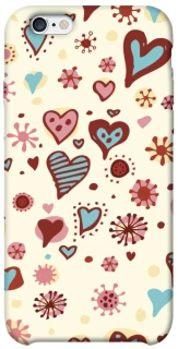 Чехол на Apple iPhone 6/6s (4.7") Pretty hearts фото 1 из 1