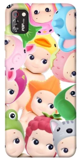 Чехол на TECNO POP 4 Pro Fruit-Zoo Kaleidoscope фото 1 из 1