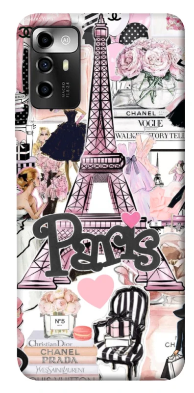 Чехол на ZTE Blade A72 Fashion collage ver.8 фото 1 из 1