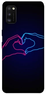 Чехол на Samsung Galaxy A41 Neon love фото 1 из 1