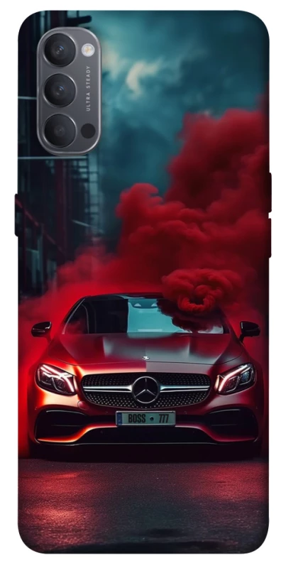 Чохол на Oppo Reno 4 Mercedes in smoke фото 1 з 1