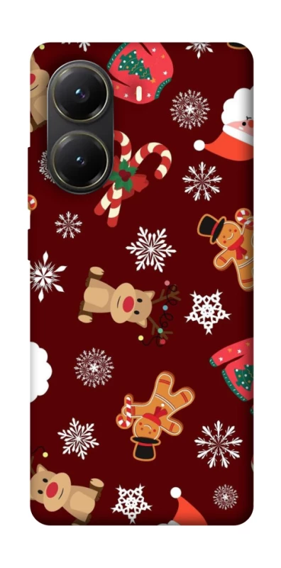 Чохол на Xiaomi Poco X6 Pro Новорічний v6 фото 1 з 1