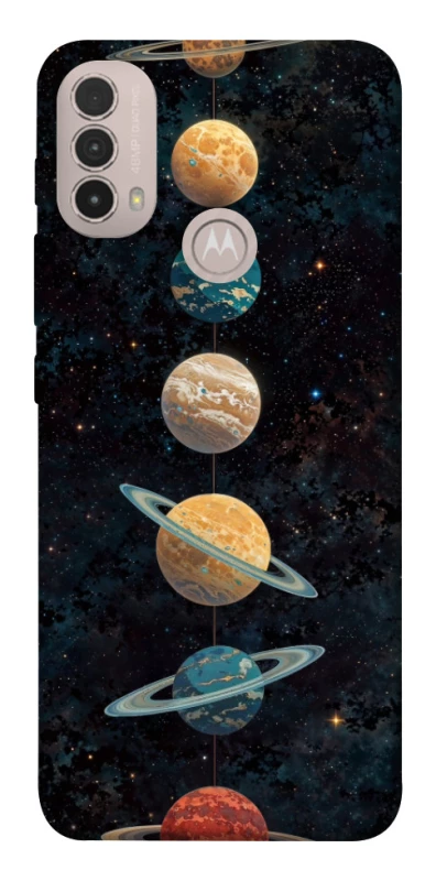 Чехол на Motorola Moto E40 star system фото 1 из 1