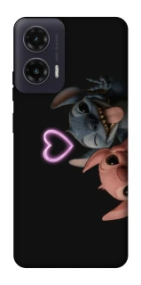 Чохол на Motorola Moto G35 Love Stitch & Angel фото 1 з 1