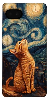 Чехол на Google Pixel 7a van gogh cat фото 1 из 1