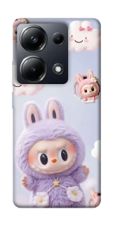 Чохол на Xiaomi Poco M6 Pro 4G Labubu & clouds фото 1 з 1