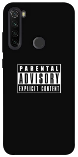 Чохол на Xiaomi Redmi Note 8T Parental Advisory Label фото 1 з 1