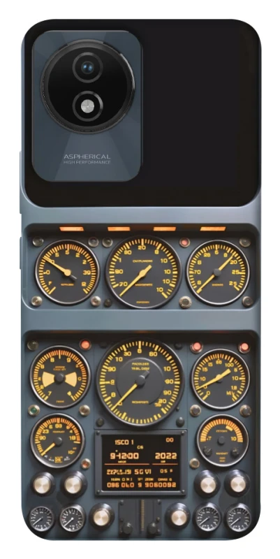 Чохол на Vivo Y02 Airplane instrument panel фото 1 з 1