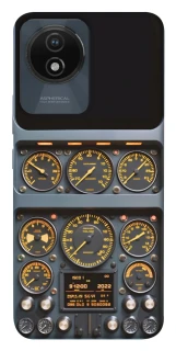 Чехол на Vivo Y02 Airplane instrument panel фото 1 из 1