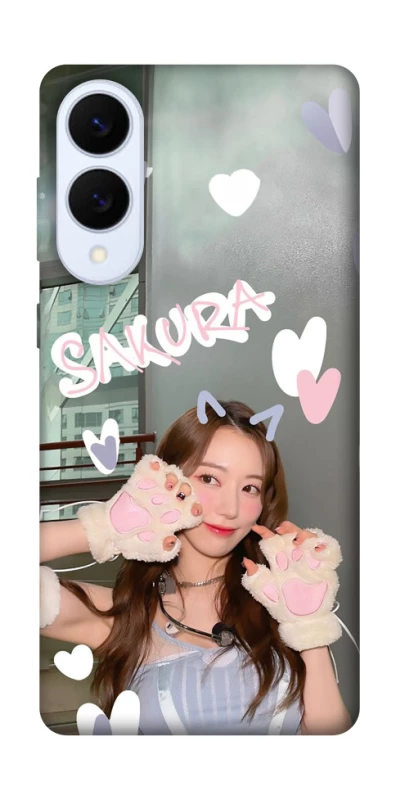 Чохол на Samsung Galaxy S25 Edge Sakura - LE SSERAFIM фото 1 з 1