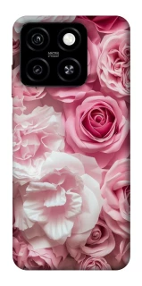 Чохол на ZTE Blade A55 4G Рожеві Квіти фото 1 з 1