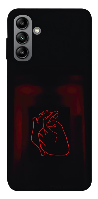 Чехол на Samsung Galaxy A04s Красное сердце фото 1 из 1