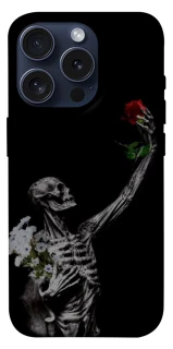 Чехол на Apple iPhone 15 Pro (6.1") Skeleton vs Rose фото 1 из 1